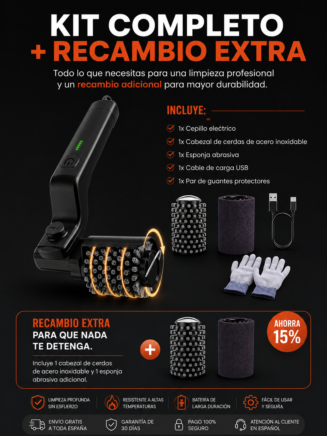 Kit Completo + Recambio Extra